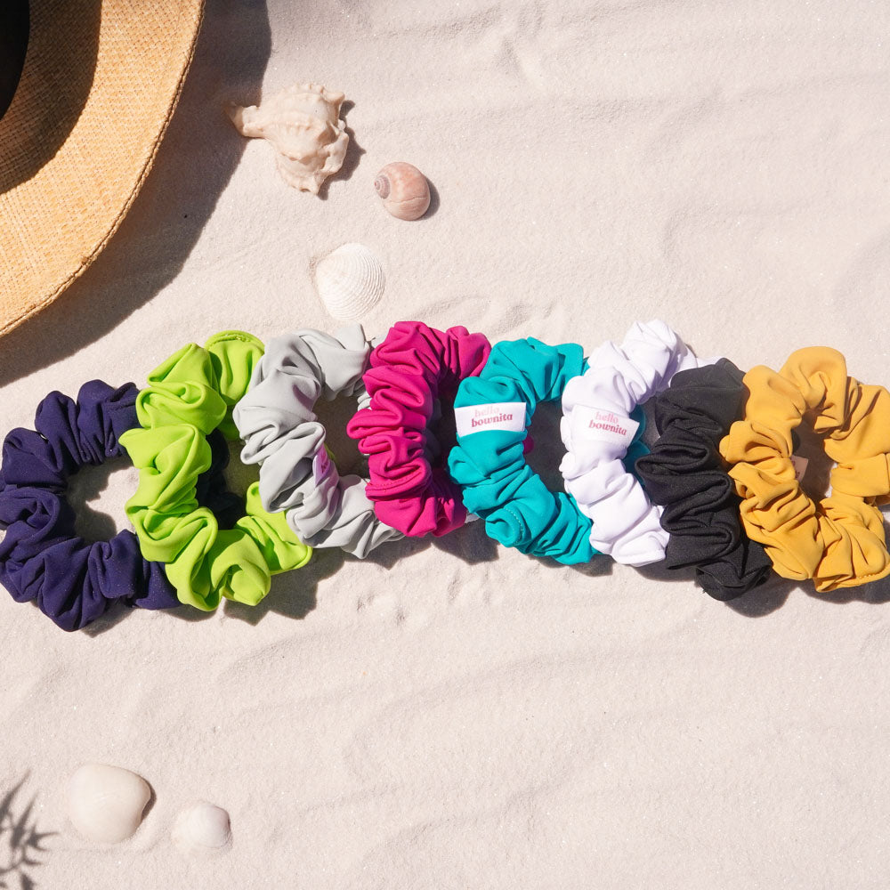 Coconut White Scrunchie | Activewear Collection