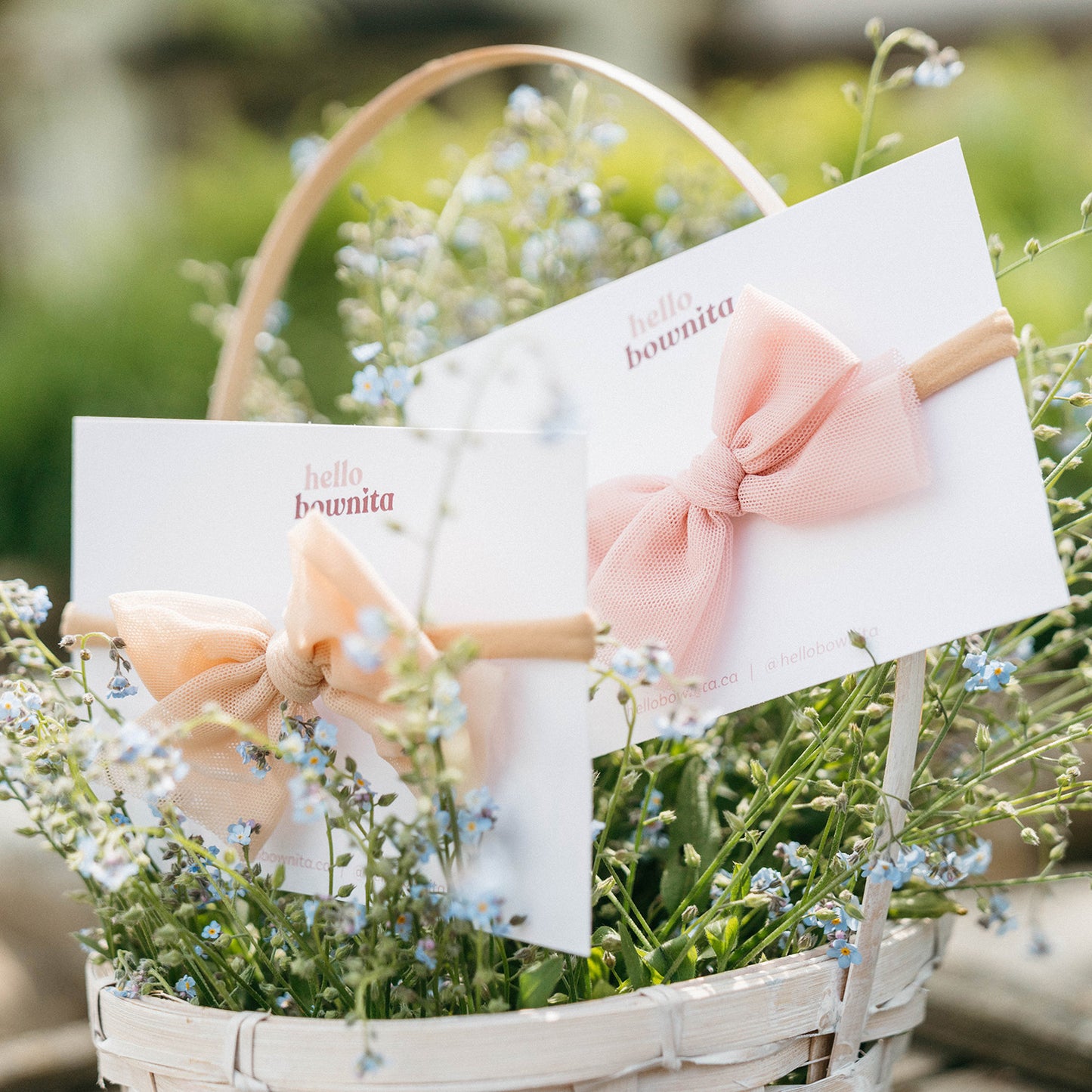 Blush Tulle Bow | Wedding Collection