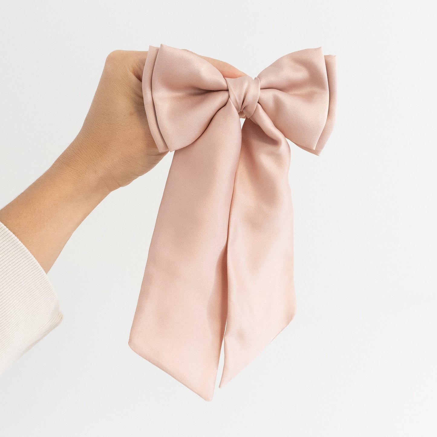 Dusty Pink Oversized Bow