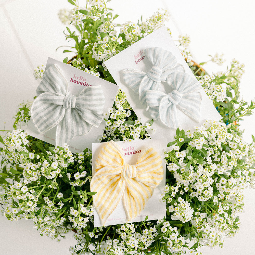 Honey Gauze Bow | Mommy & Me Collection