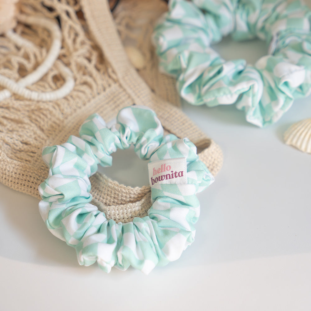 Groovy Mint Scrunchie | Activewear Collection