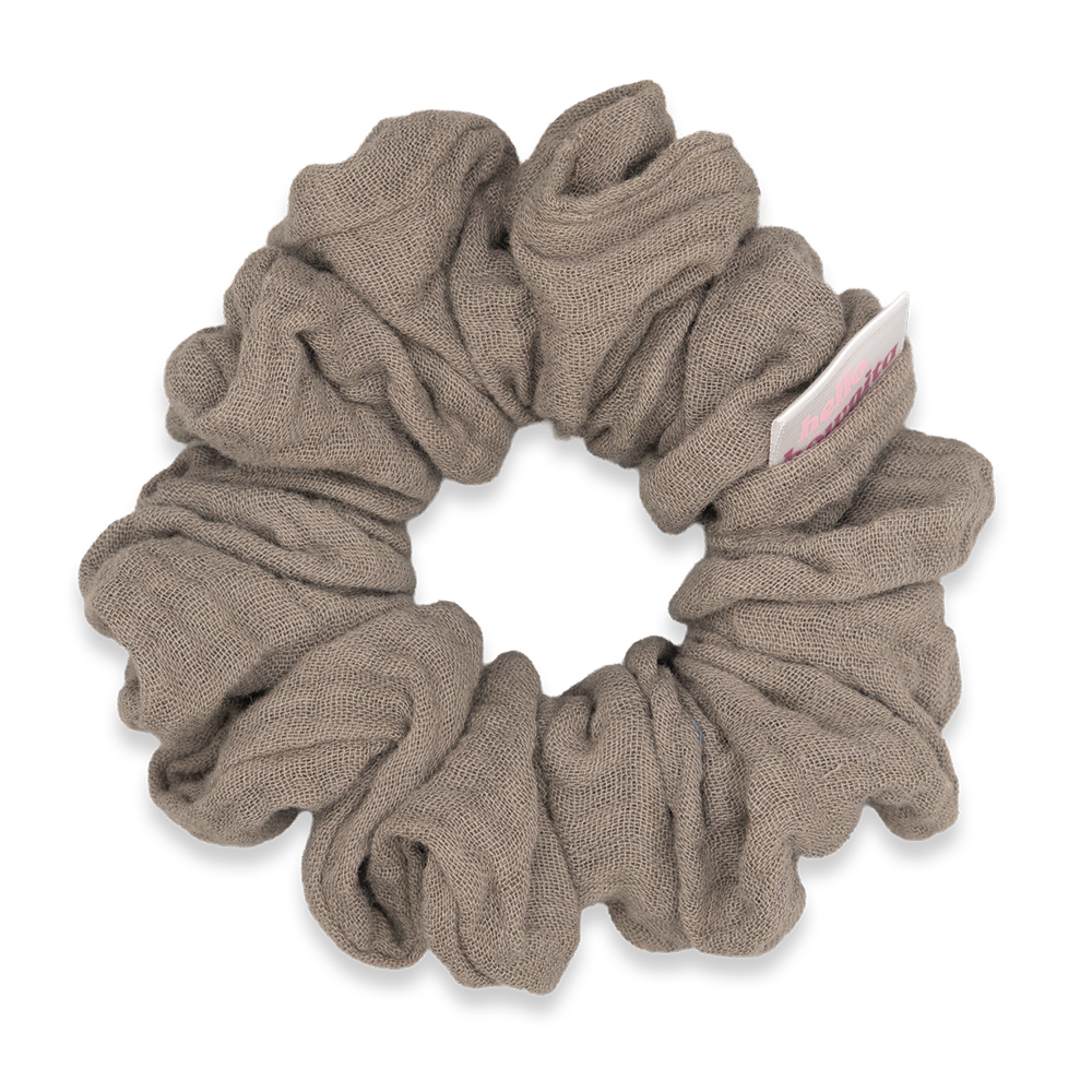 Olive Gauze Scrunchie | Everyday Collection