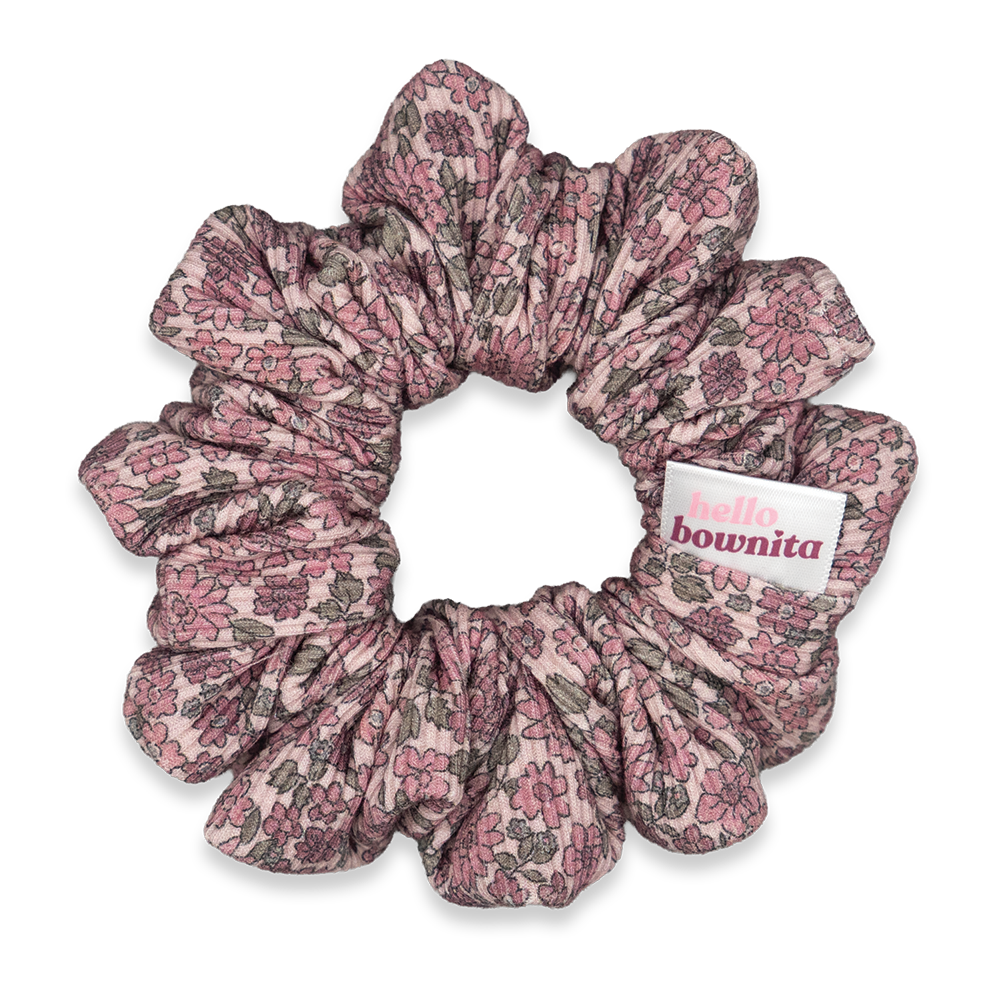 Lilac Ribbed Scrunchie | Everyday Collection