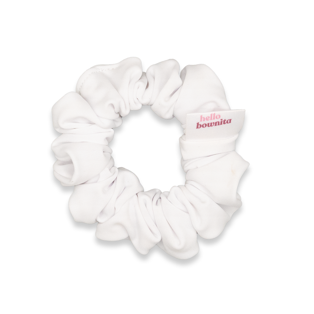 Coconut White Scrunchie | Activewear Collection