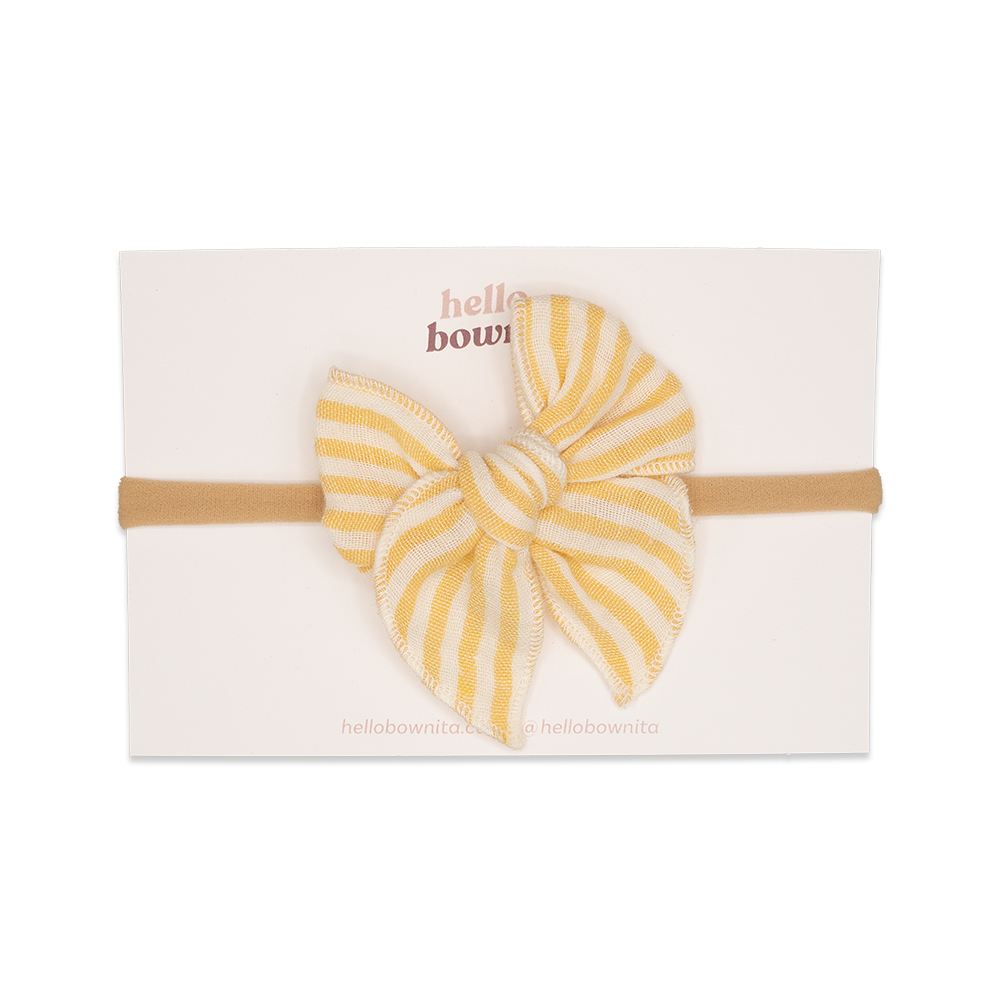 Honey Gauze Bow | Mommy & Me Collection