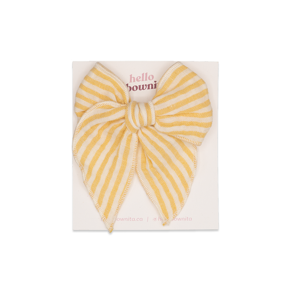 Honey Gauze Bow | Mommy & Me Collection