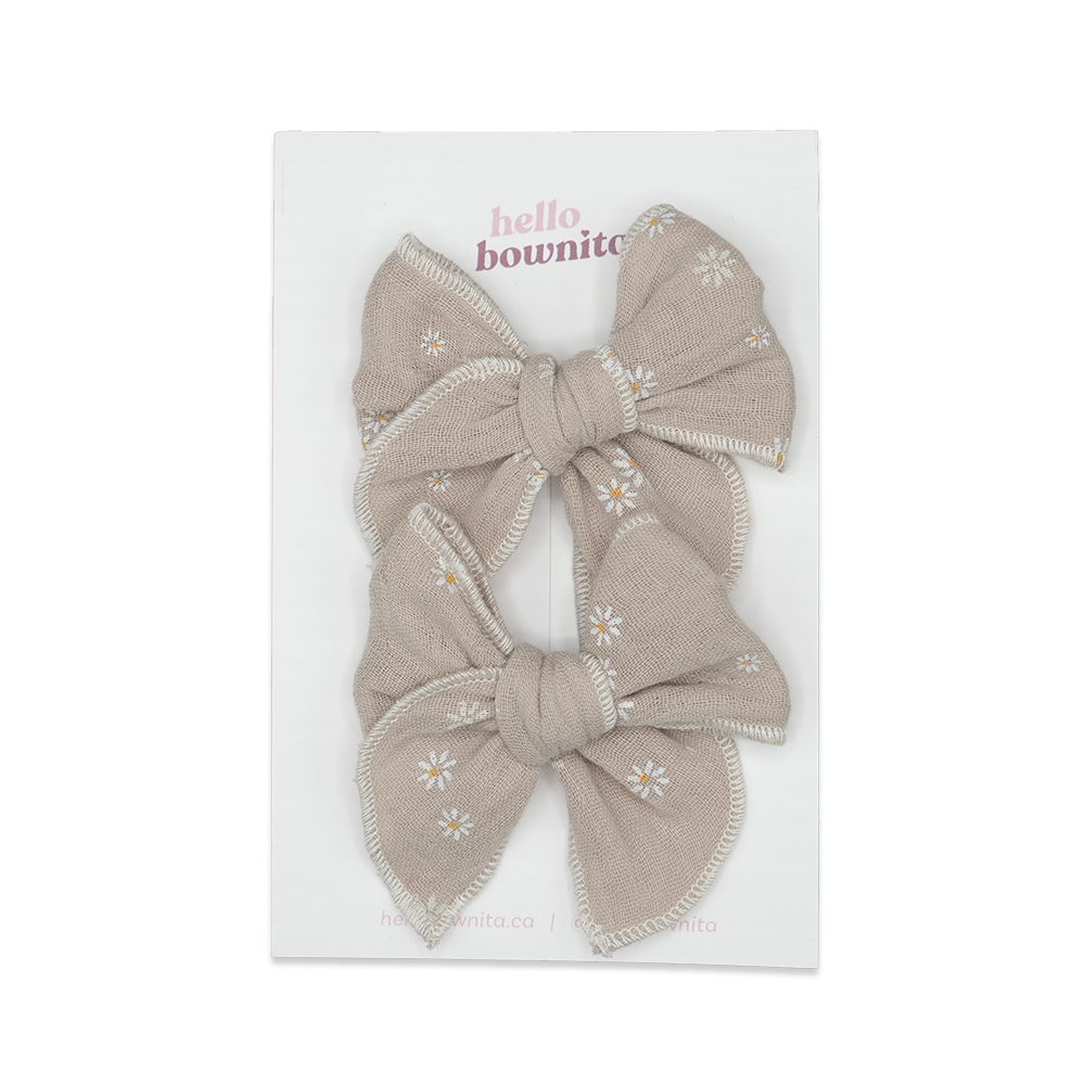 Margarita Gauze Bow | Spring Gauze Collection
