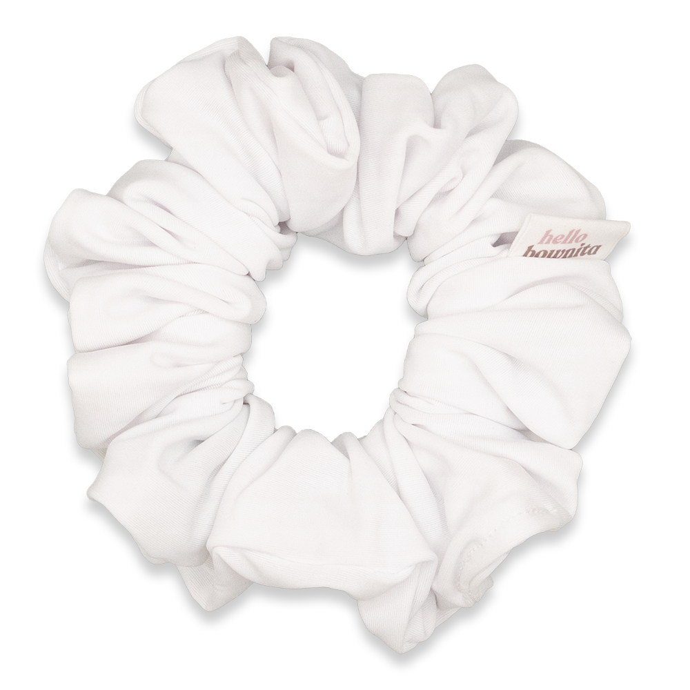 Coconut White Scrunchie | Activewear Collection