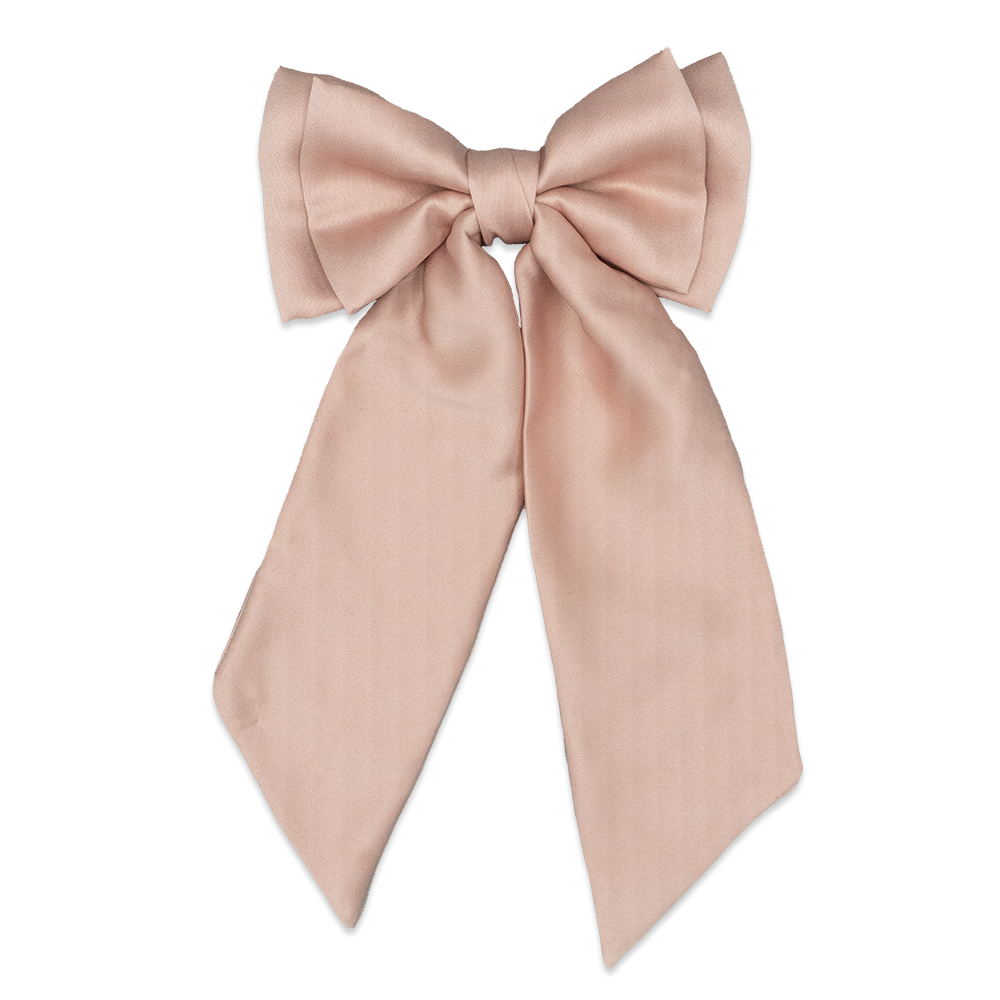 Dusty Pink Oversized Bow