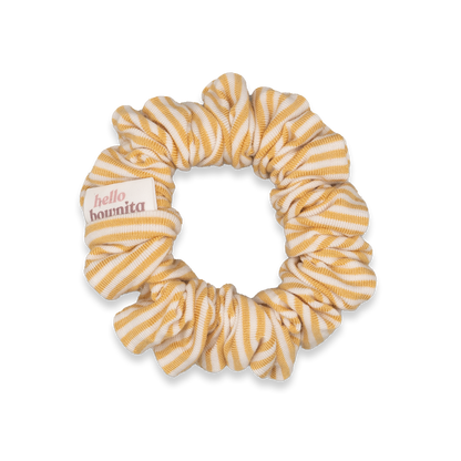 Golden Striped Scrunchie | Everyday Collection