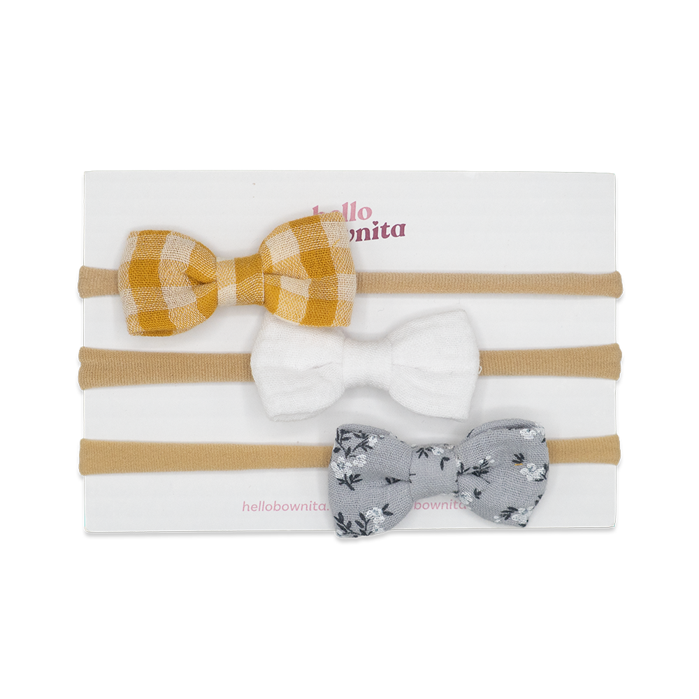 The Poppy Set | My First Bow Collection