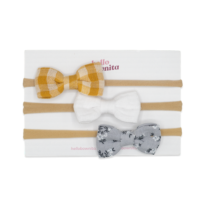 The Poppy Set | My First Bow Collection