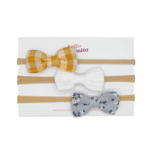 The Poppy Set | My First Bow Collection