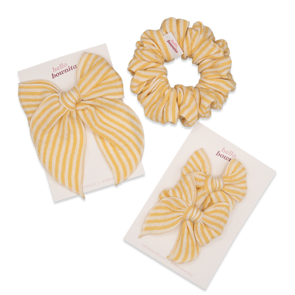 Honey Gauze Bow | Mommy & Me Collection