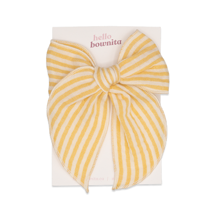 Honey Gauze Bow | Mommy & Me Collection