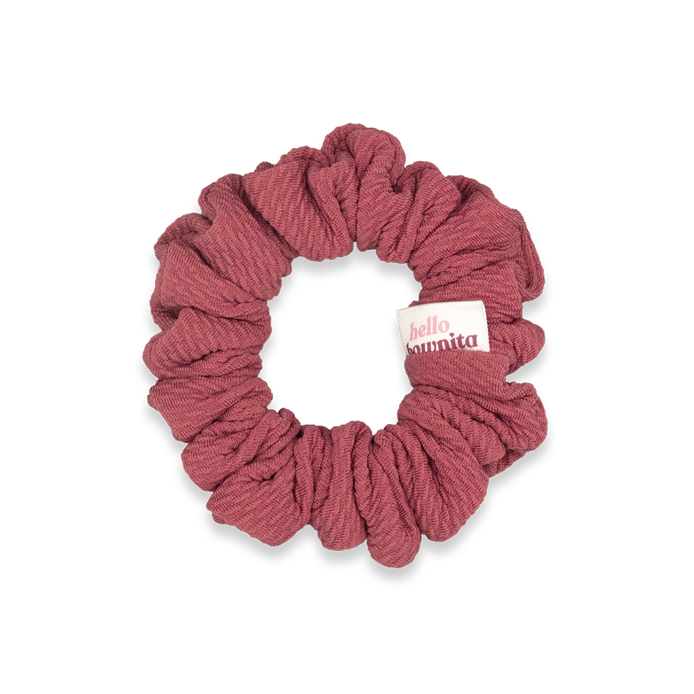 Textured Rose Scrunchie | Everyday Collection