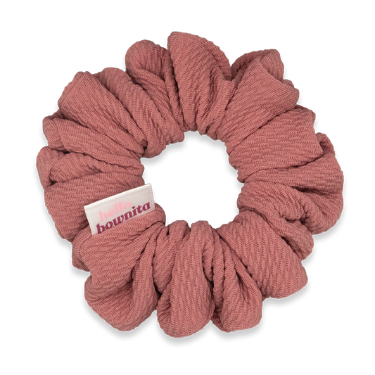 Textured Sugar Plum Scrunchie | Everyday Collection
