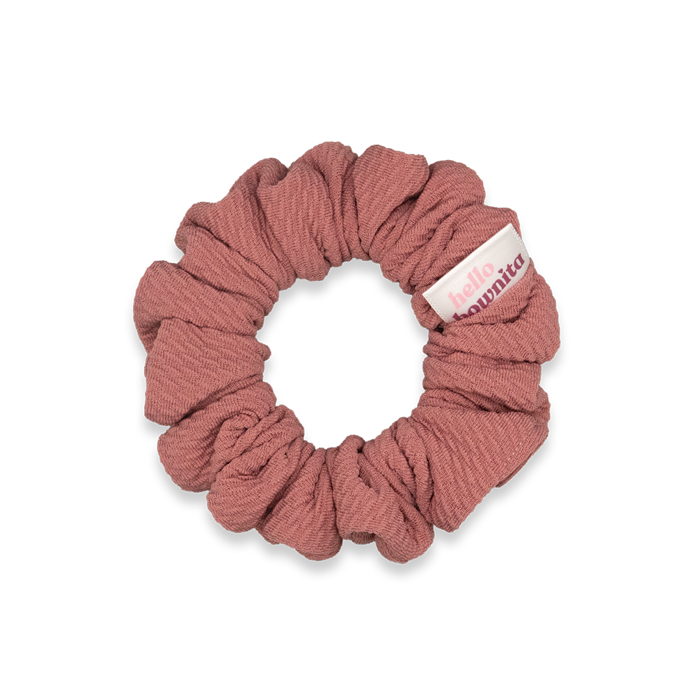 Textured Sugar Plum Scrunchie | Everyday Collection