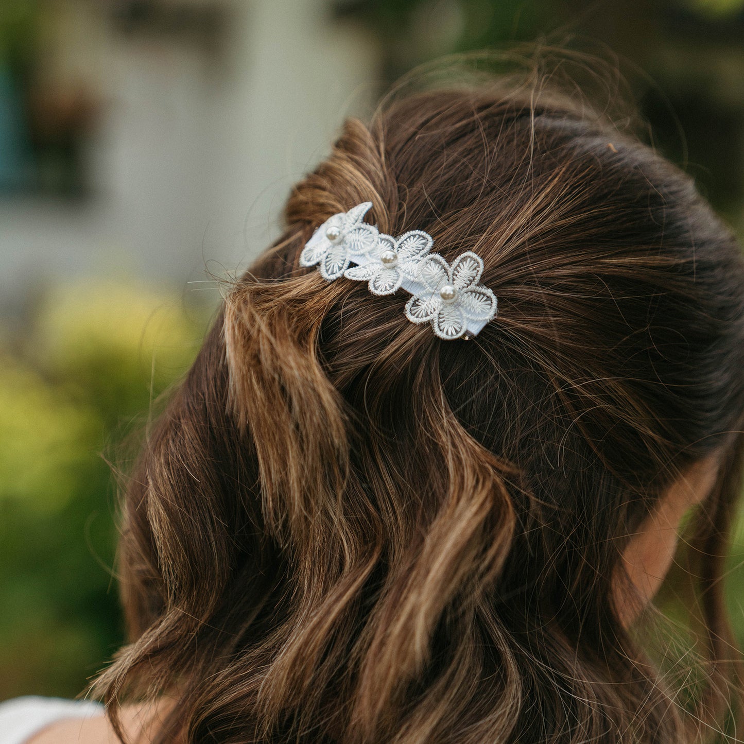 Pearl White Clip | Wedding Collection