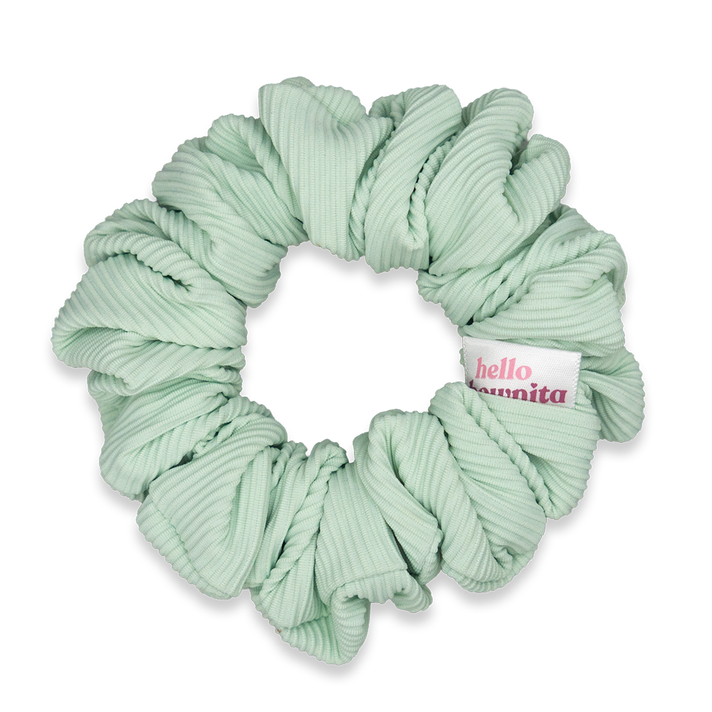Pistacho Ribbed Scrunchie | Activewear Collection