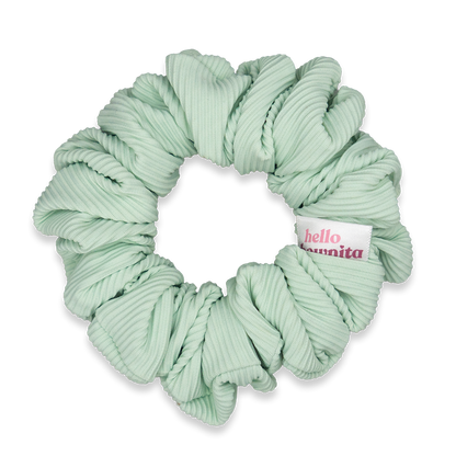 Pistacho Ribbed Scrunchie | Activewear Collection