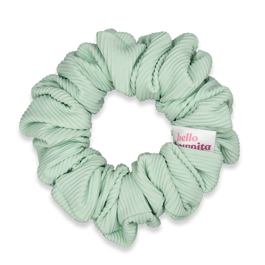 Pistacho Ribbed Scrunchie | Activewear Collection