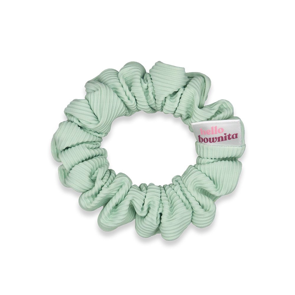 Pistacho Ribbed Scrunchie | Activewear Collection