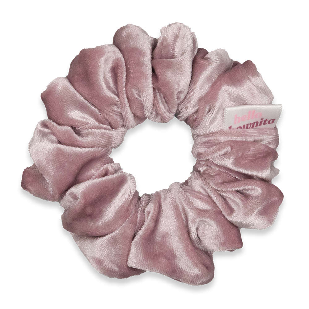 Soft Lilac Velvet Scrunchie