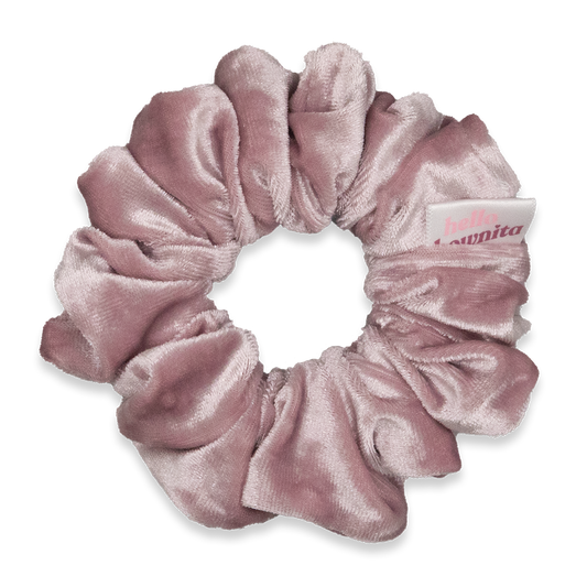 Soft Lilac Velvet Scrunchie