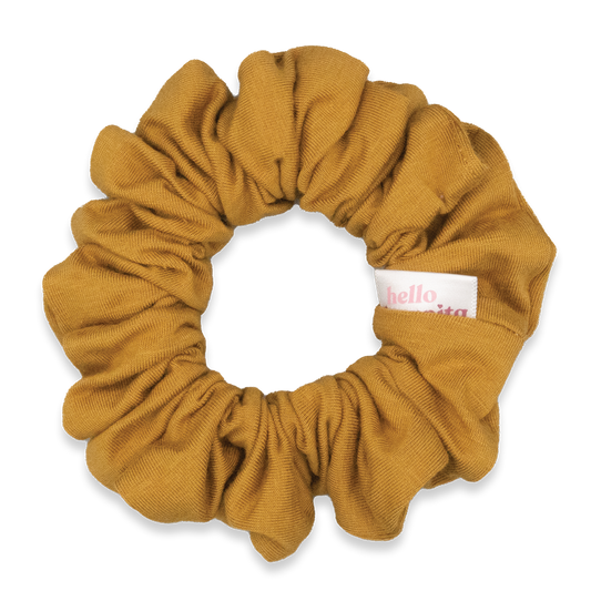 Dark Mustard Scrunchie