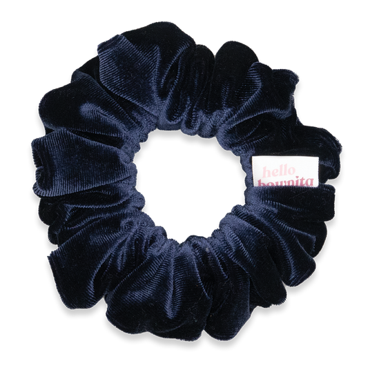 Royal Blue Velvet Scrunchie