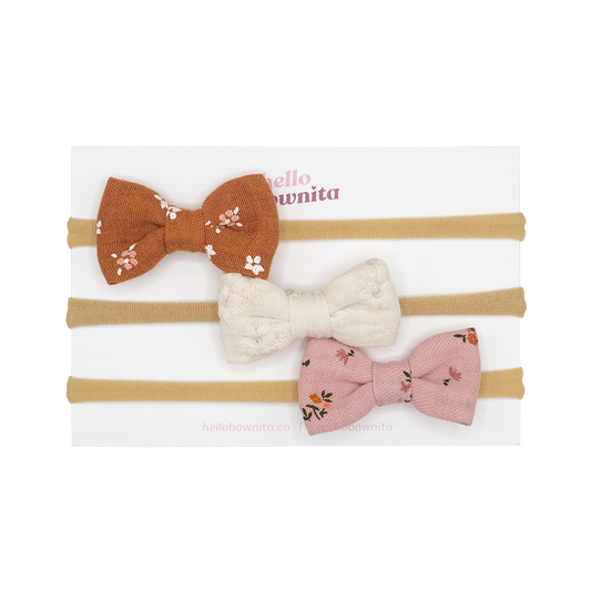 The Lily Set | My First Bow Collection