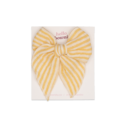 Honey Gauze Bow | Mommy & Me Collection